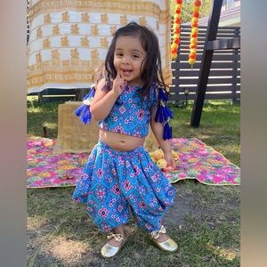 Little Muffet Dhoti set Toddler Girl